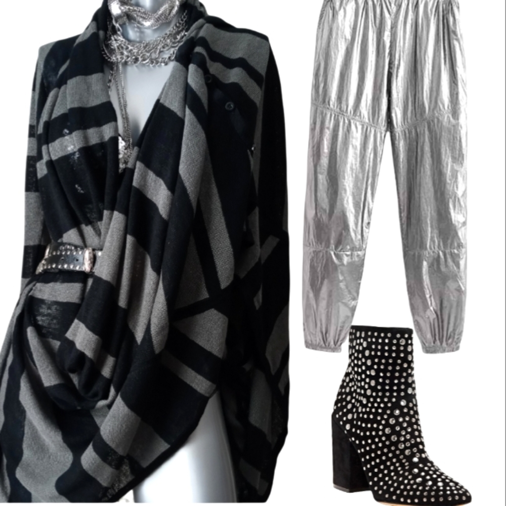 Alice & Olivia Draped Cardigan